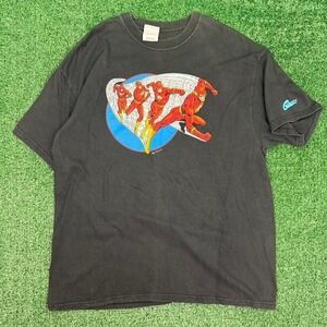 Vintage 2002 DC Comics Flash Promo graphic tee